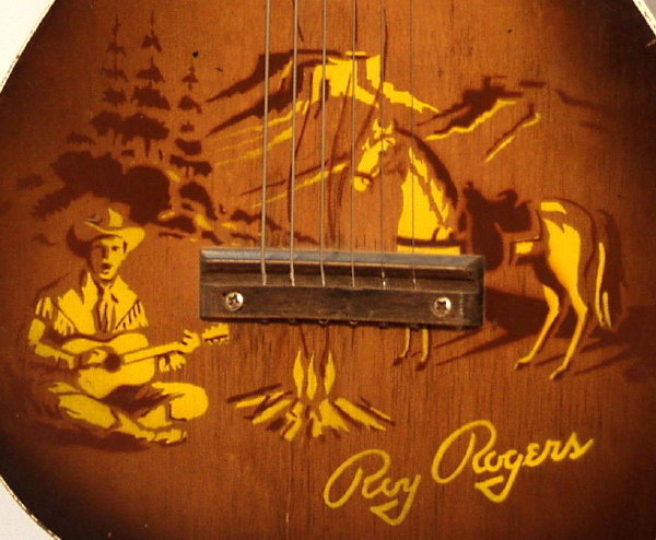 Roy Rogers Cowboy Flat Top Acoustic Guitar (1954)