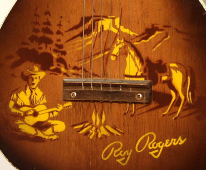 Roy Rogers Cowboy Flat Top Acoustic Guitar (1954)