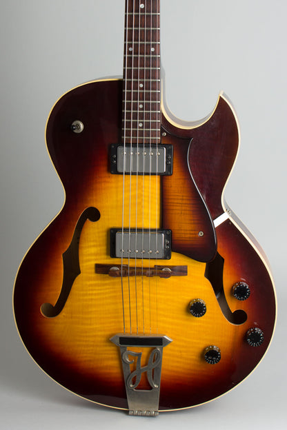 Heritage H-575 SSB Arch Top Hollow Body Electric Guitar (1998)