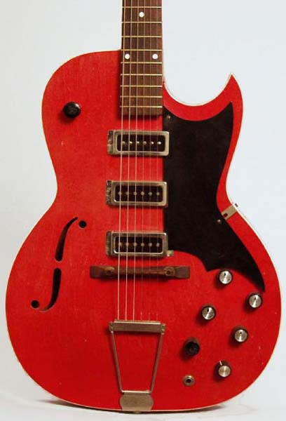 Kay K-583 Thinline Hollow Body Electric Guitar (1967)