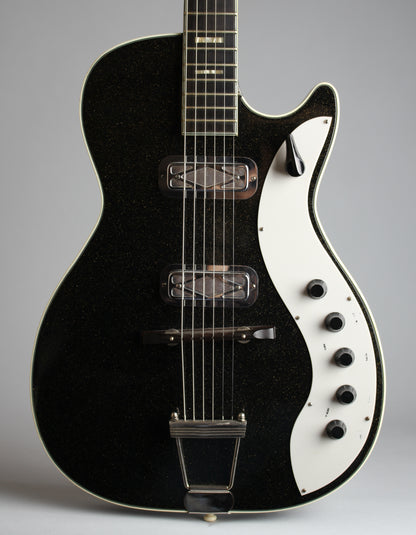 Harmony Silvertone Model 1423 Semi-Hollow Body Electric Guitar (1960)