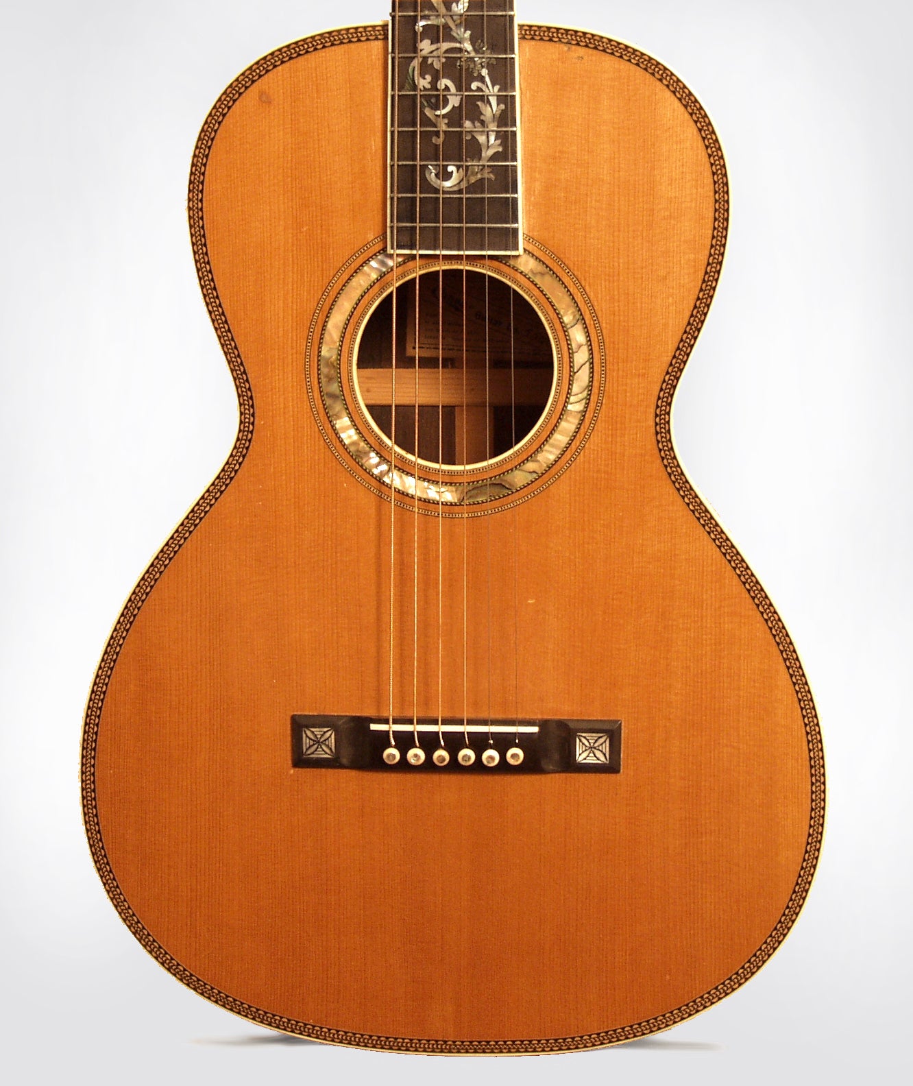 Lyon & Healy Chase Flat Top Acoustic Guitar (1910)