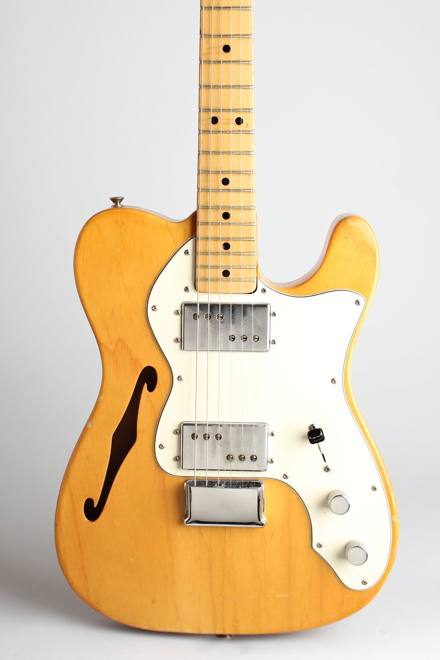 Fender Telecaster Thinline Solid Body Electric Guitar (1976)