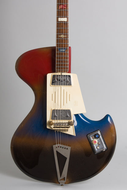 Wandre Avalon Rock Oval Solid Body Electric Guitar (1963)