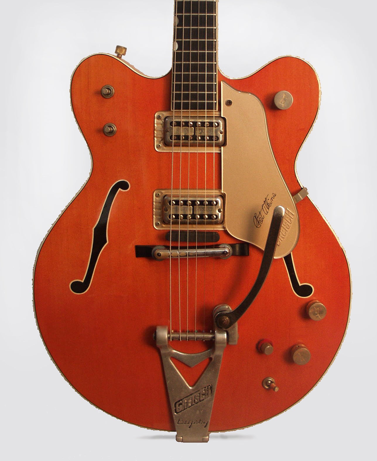 Gretsch Model 6120 Chet Atkins Hollowbody Thinline Hollow Body Electric Guitar (1962)