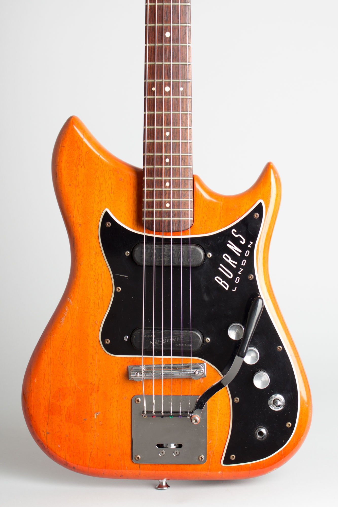 Burns Nu-Sonic Solid Body Electric Guitar (1965)