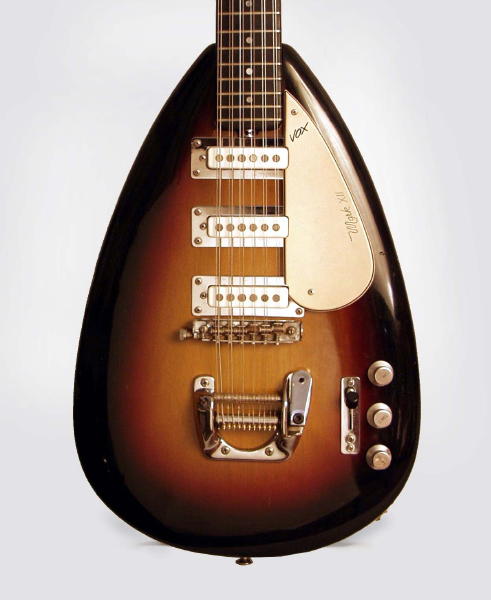 Vox Mark XII 12 String Solid Body Electric Guitar (1966)