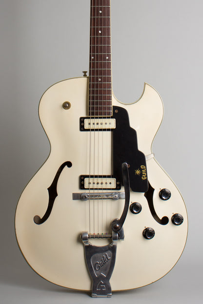 Guild Starfire III White Thinline Hollow Body Electric Guitar (1964)