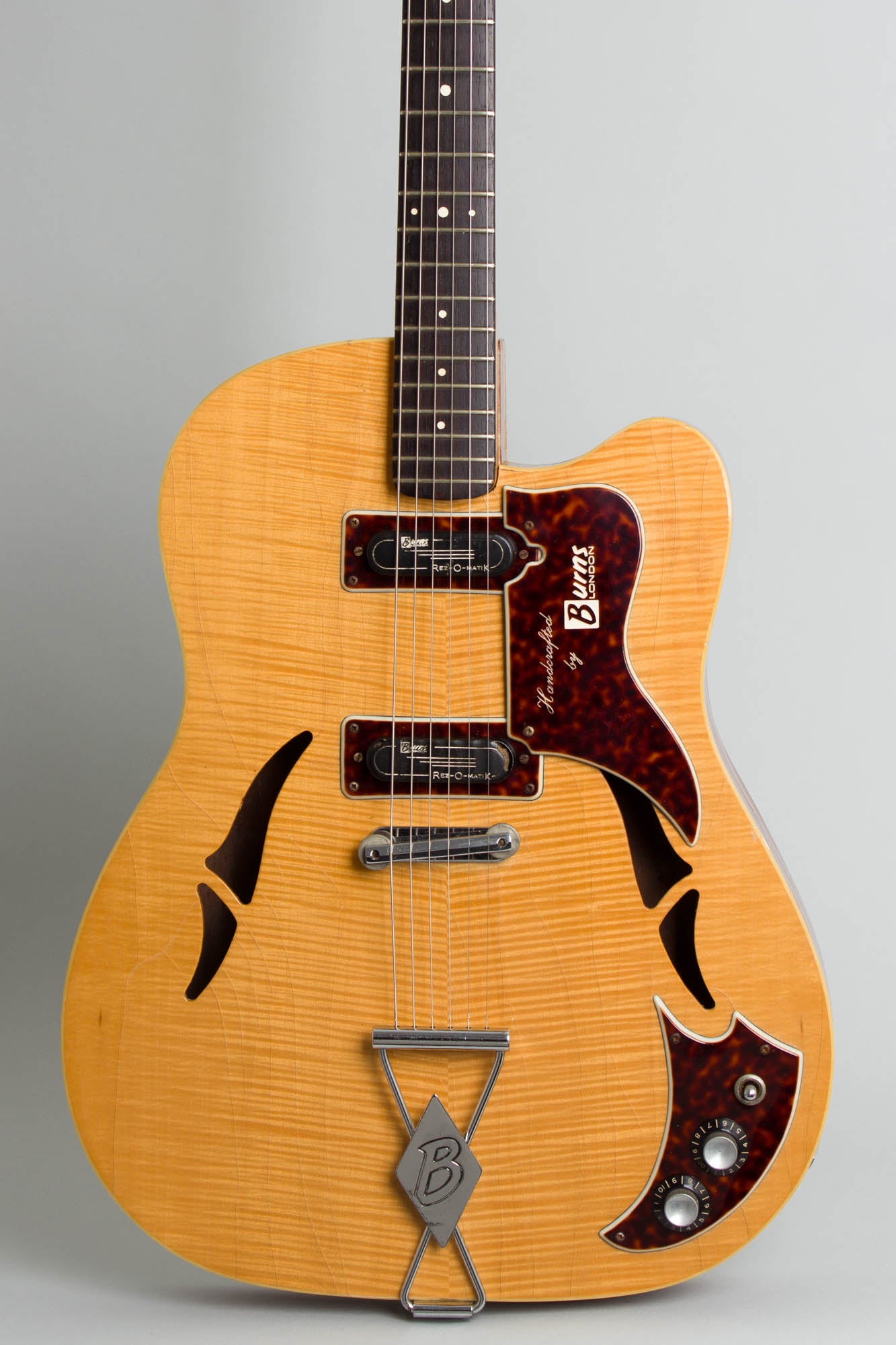 Burns GB 65 Semi-Hollow Body Electric Guitar (1965)