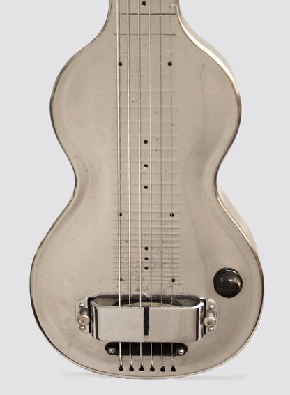 Rickenbacker Silver Hawaiian Lap Steel Electric Guitar (1937)