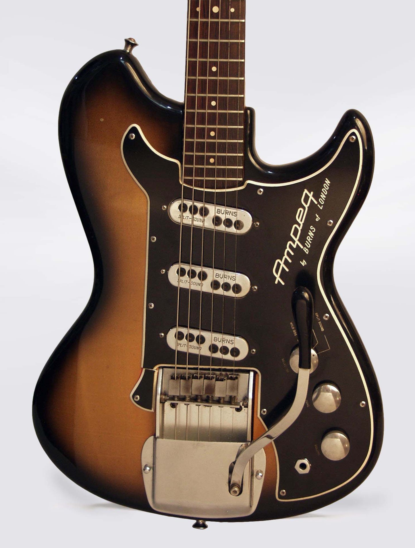 Burns Ampeg Deluxe Wild Dog/ Split Sonic Solid Body Electric Guitar (1963)