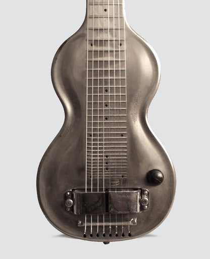 Rickenbacker Silver Hawaiian 8-String Lap Steel Electric Guitar (1937)