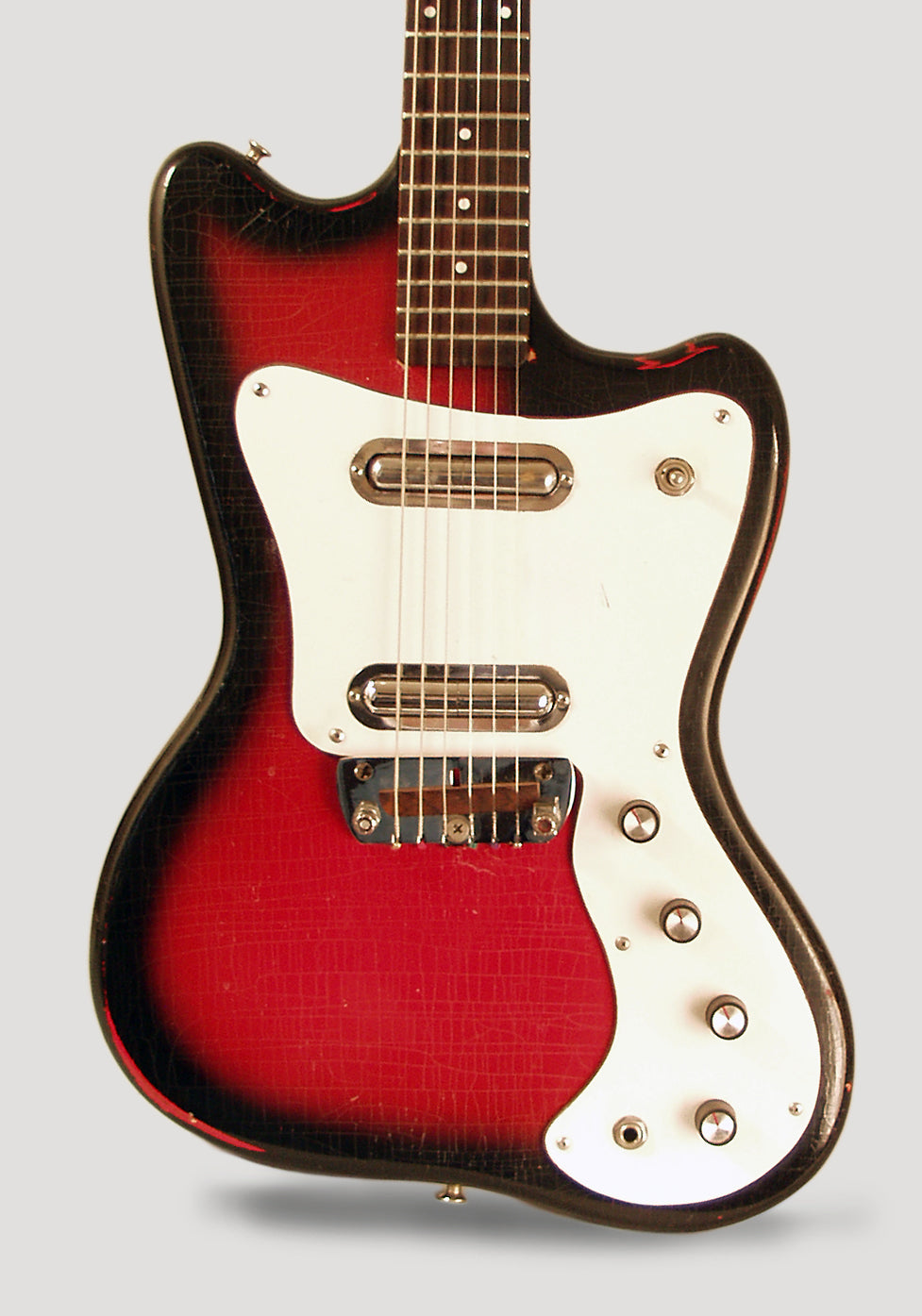 Danelectro Silvertone Model 1452 Solid Body Electric Guitar (1967)