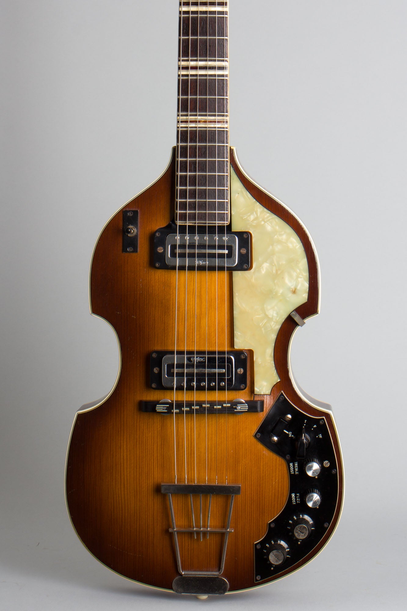 Hofner Model 459TZ Semi-Hollow Body Electric Guitar (1968)