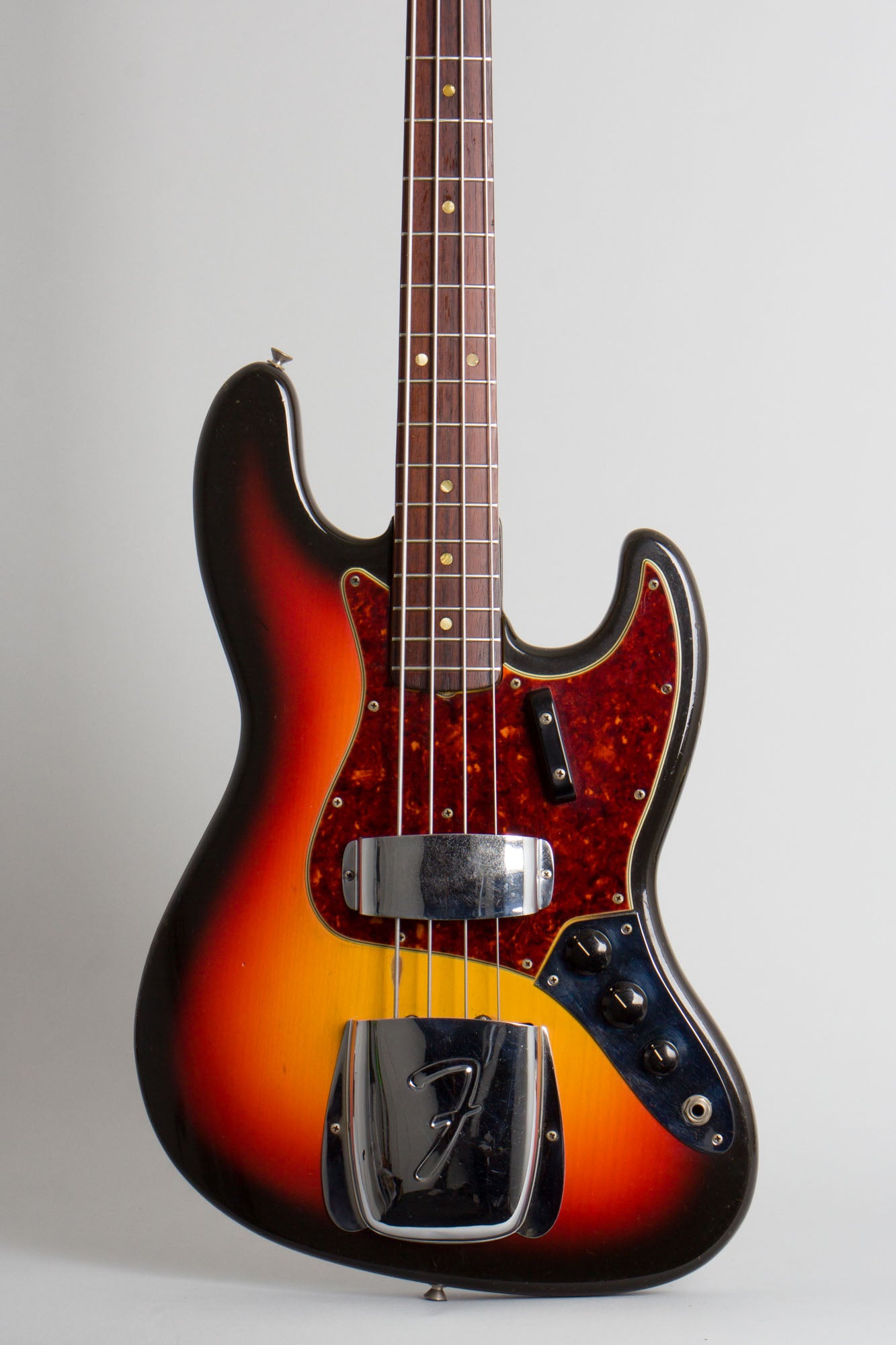Fender Jazz Bass Solid Body Electric Bass Guitar (1966)