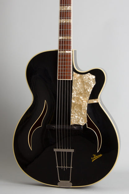 Isana Black Pearl Arch Top Acoustic Guitar (1959)
