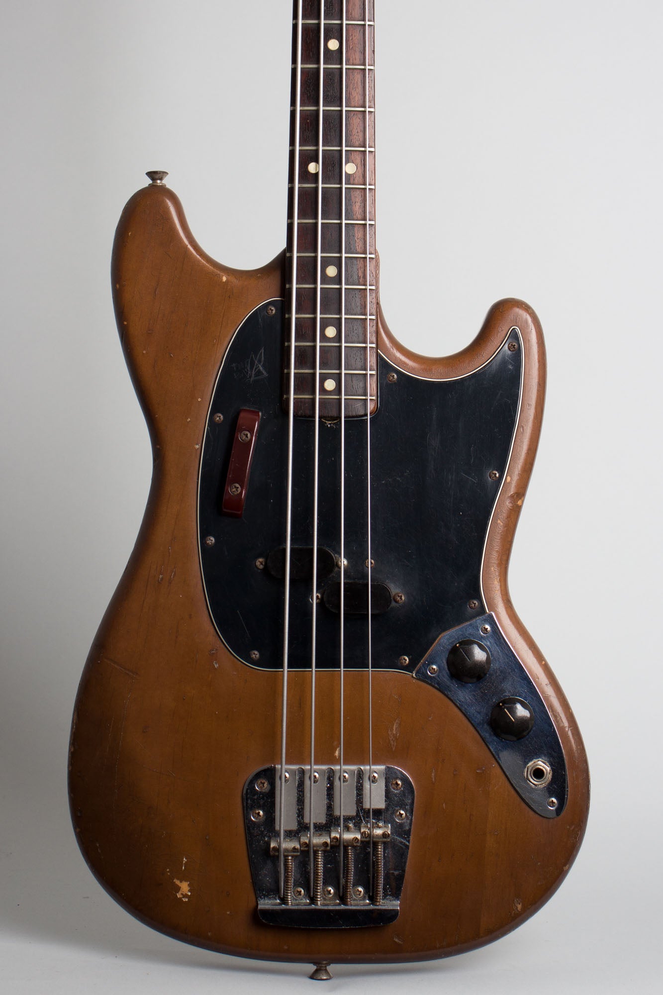 Fender Mustang Solid Body Electric Bass Guitar (1975)