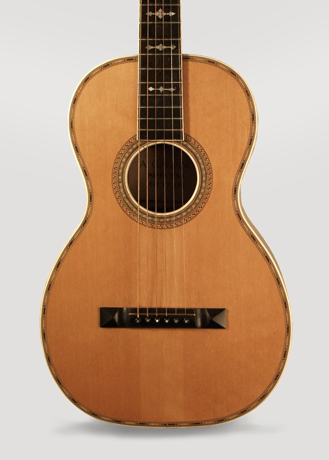 A. Galiano Standard Size Flat Top Acoustic Guitar (1925)
