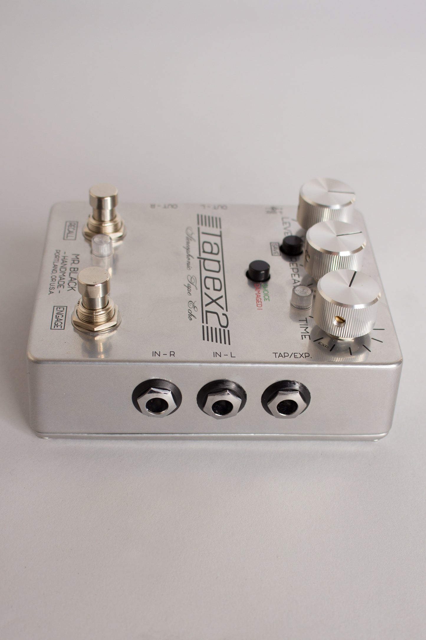 Mr. Black Tapex2 Stereophonic Tape Echo Pedal Effect (2017)