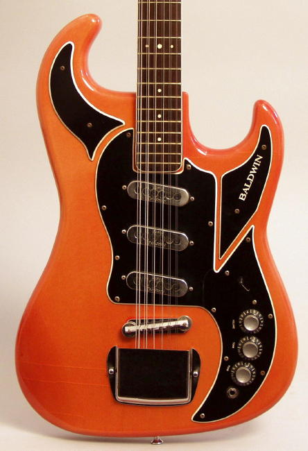 Baldwin - Burns Double Six 12 String Solid Body Electric Guitar (1966)