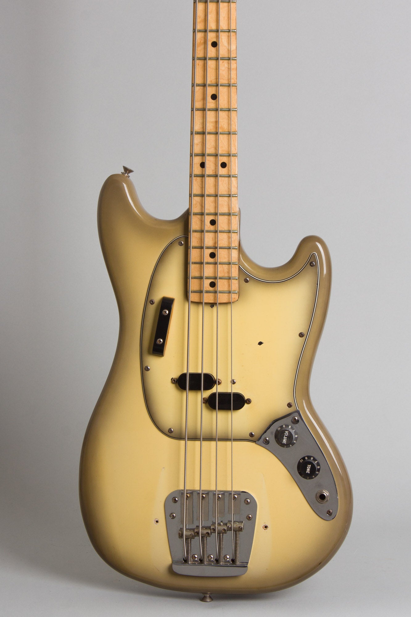 Fender Mustang Antigua Owned by Jeff Tweedy of Wilco Solid Body Electric Bass Guitar (1978)