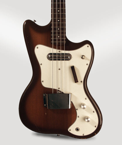 Danelectro Silvertone Model 1442 Solid Body Electric Bass Guitar (1968)