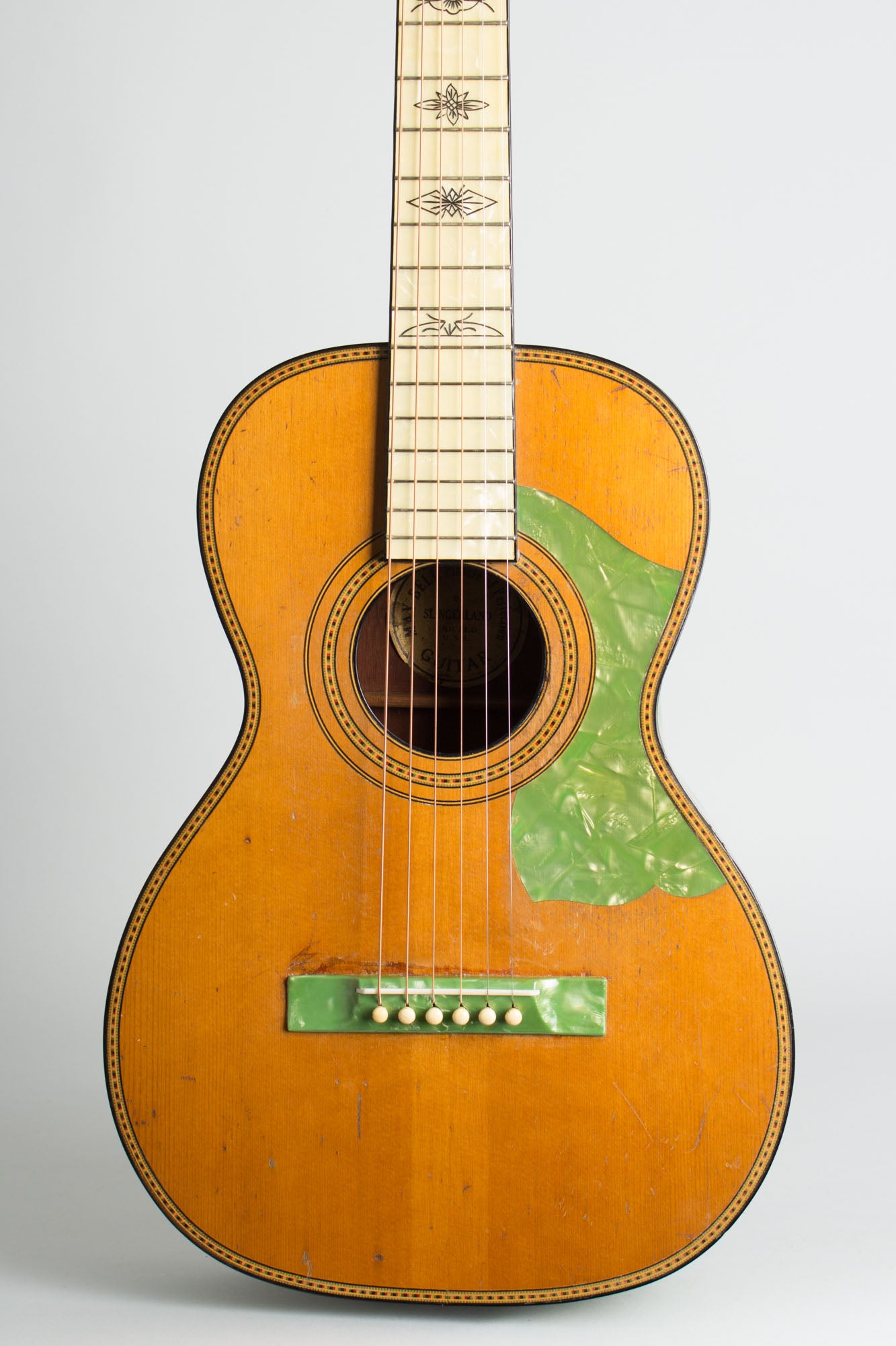 Slingerland May Bell Recording Master Model #12 Flat Top Acoustic Guitar (1931)