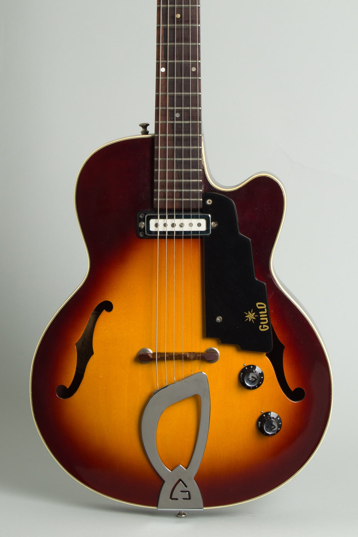 Guild M-65 SB Thinline Hollow Body Electric Guitar (1966)