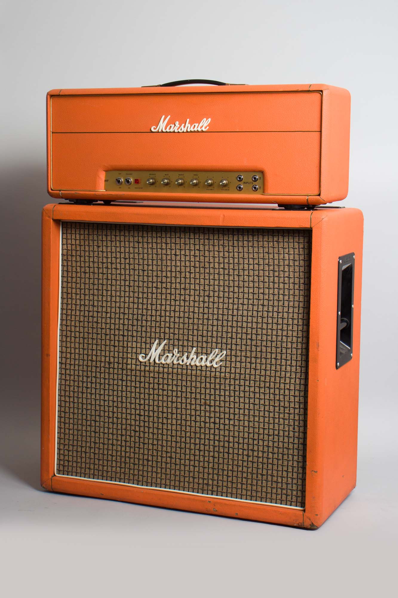 Marshall JMP Model 1992 Super Bass 100 Tube Half Stack Amplifier (1973)