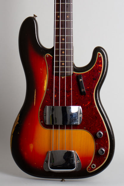 Fender Precision Bass Solid Body Electric Bass Guitar (1964)