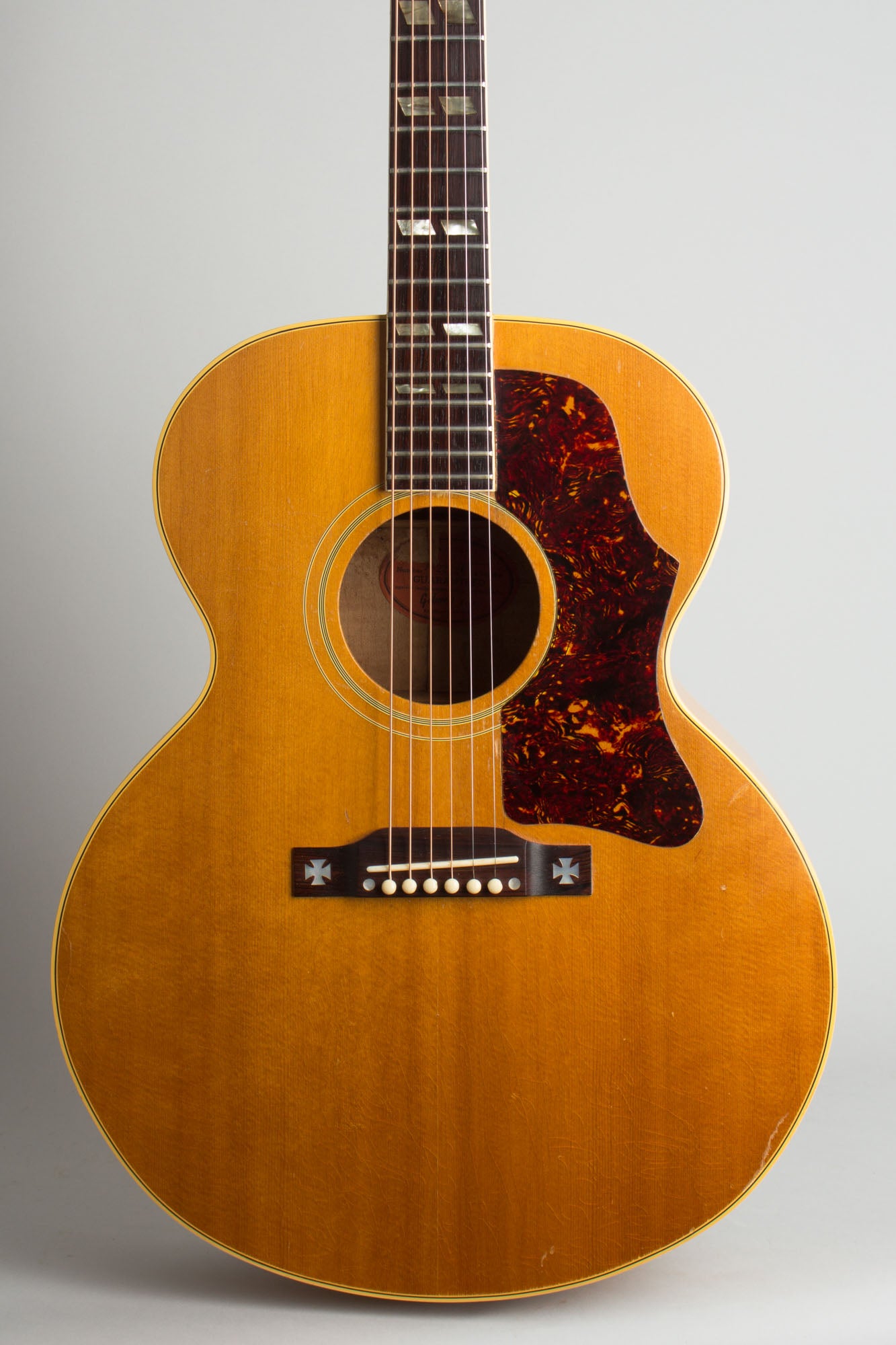 Gibson J-185N Flat Top Acoustic Guitar (1956)