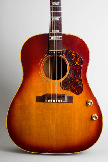 Gibson J-160E Flat Top Acoustic-Electric Guitar (1966)