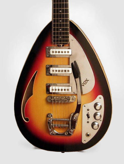 Vox Mark VI Acoustic Thinline Hollow Body Electric Guitar (1966)
