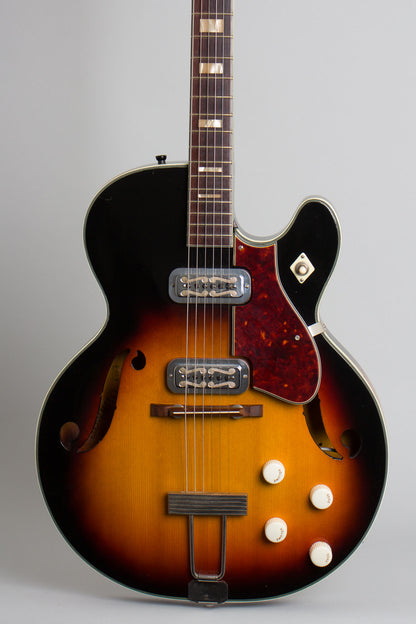 Harmony Meteor H-70 Arch Top Hollow Body Electric Guitar (1963)