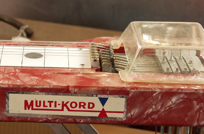 Multi-Kord Six-String Pedal Steel Electric Guitar