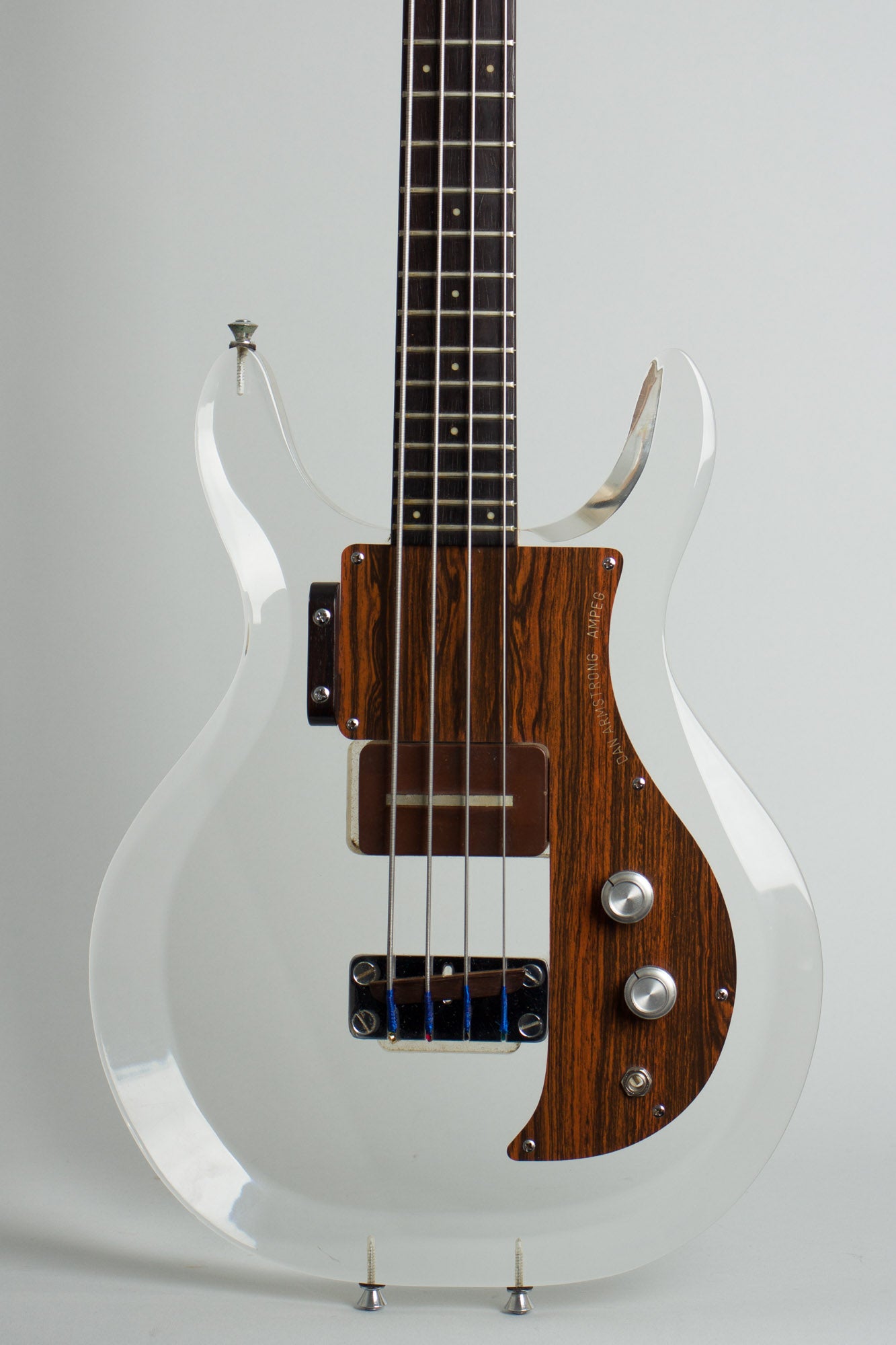 Ampeg Dan Armstrong Solid Body Electric Bass Guitar (1969)