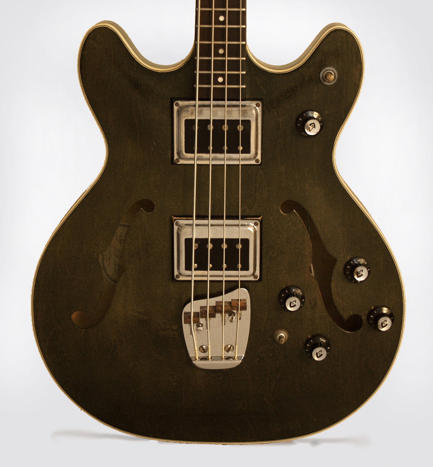 Guild Starfire Bass II Semi-Hollow Body Electric Bass Guitar (1968)