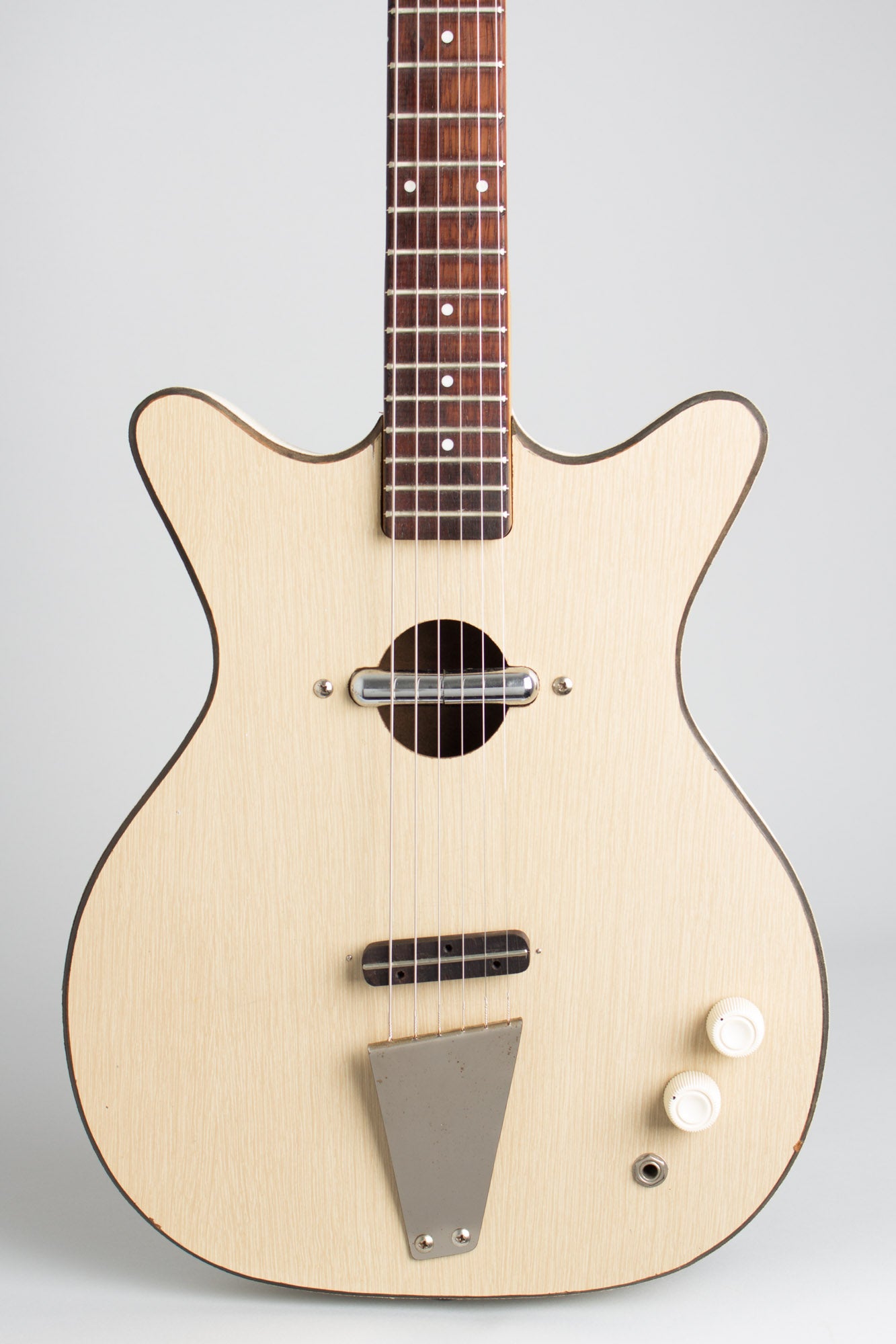 Danelectro Convertible Model 5015 owned by Vinnie Bell Thinline Hollow Body Electric Guitar (1966)