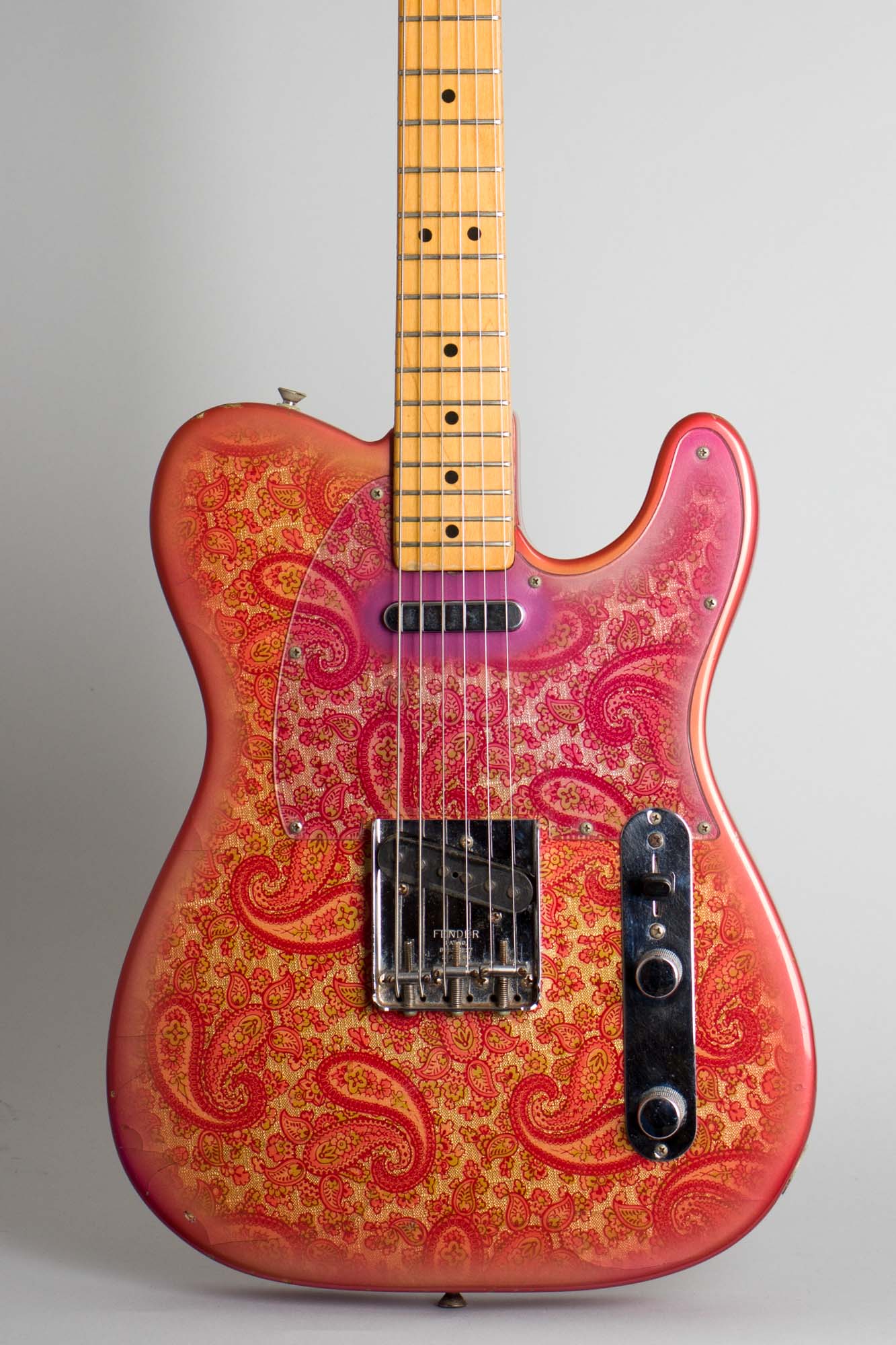Fender Telecaster Paisley Solid Body Electric Guitar (1968)