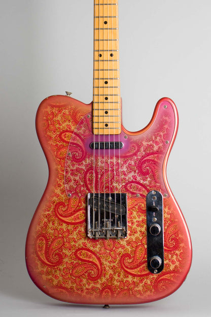 Fender Telecaster Paisley Solid Body Electric Guitar (1968)