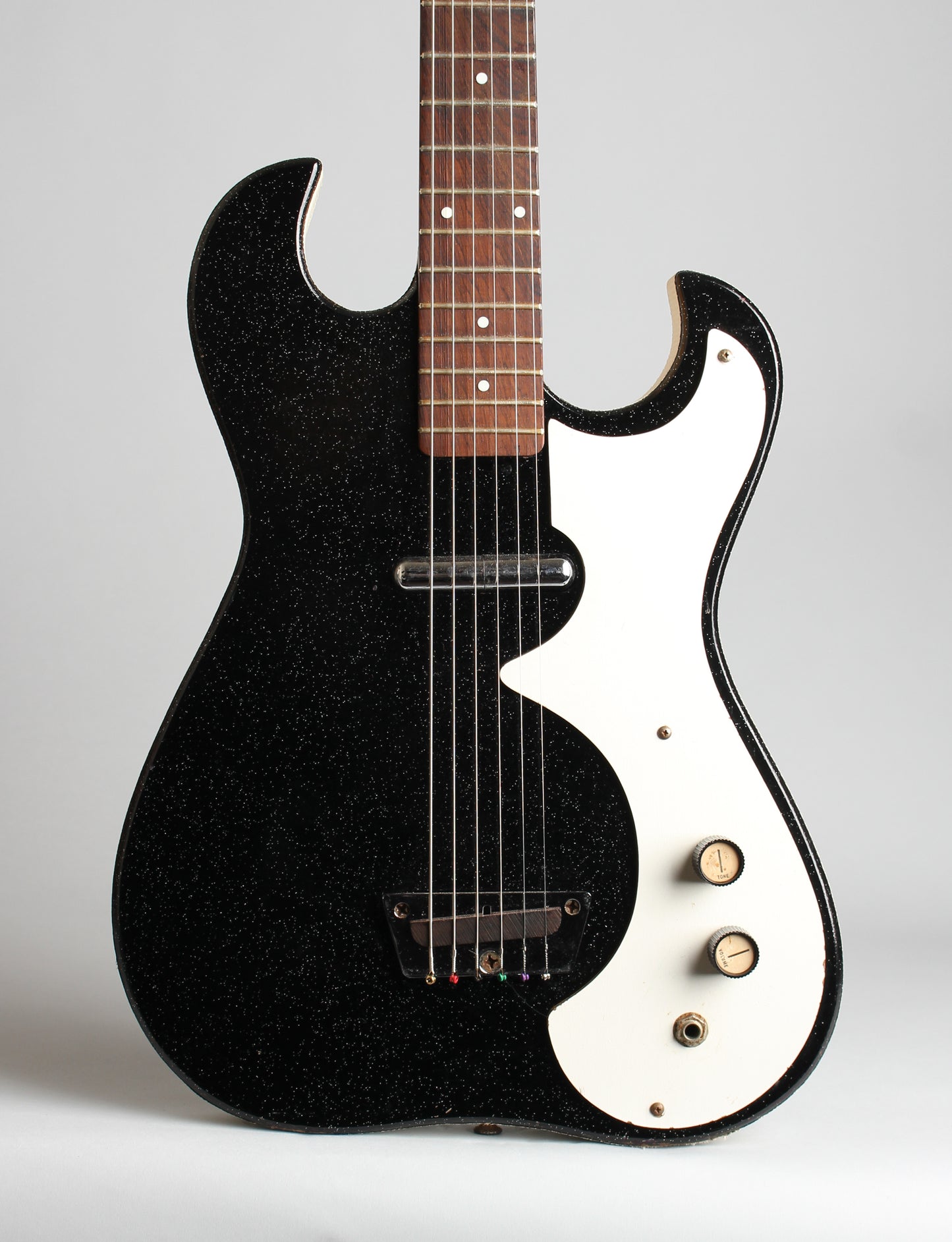 Danelectro Silvertone Model 1448 Semi-Hollow Electric Guitar and Amplifier Set (1965)