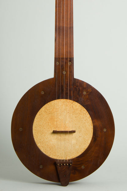 Stanley Hicks Left-Handed Mountain Banjo 5 String Fretless Banjo (1980)