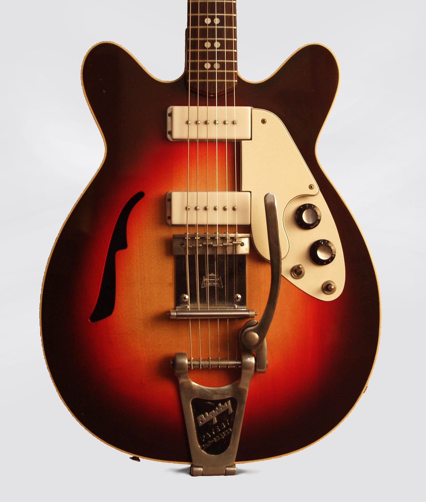 Micro-Frets Spacetone Custom Semi-Hollow Body Electric Guitar (1970)