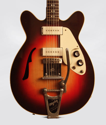 Micro-Frets Spacetone Custom Semi-Hollow Body Electric Guitar (1970)