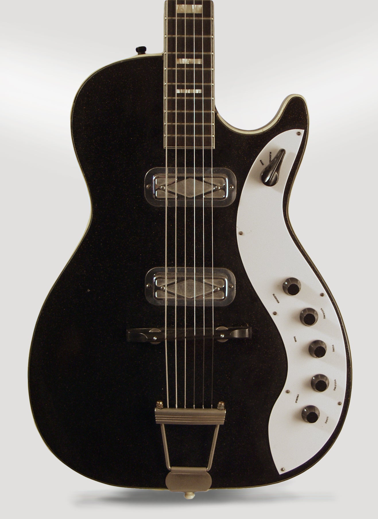 Harmony Silvertone Model 1423 Semi-Hollow Body Electric Guitar (1962)