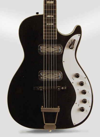 Harmony Silvertone Model 1423 Semi-Hollow Body Electric Guitar (1962)