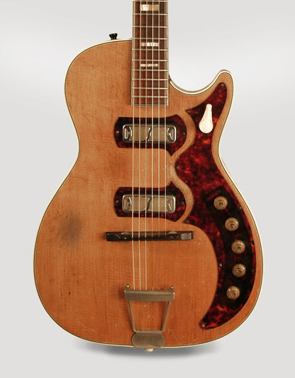 Harmony Stratotone Jupiter H-49 Semi-Hollow Body Electric Guitar (1960)