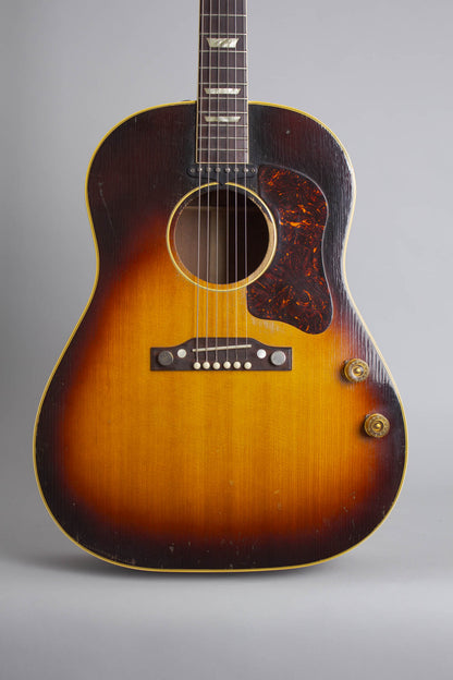 Gibson J-160E Flat Top Acoustic-Electric Guitar (1955)