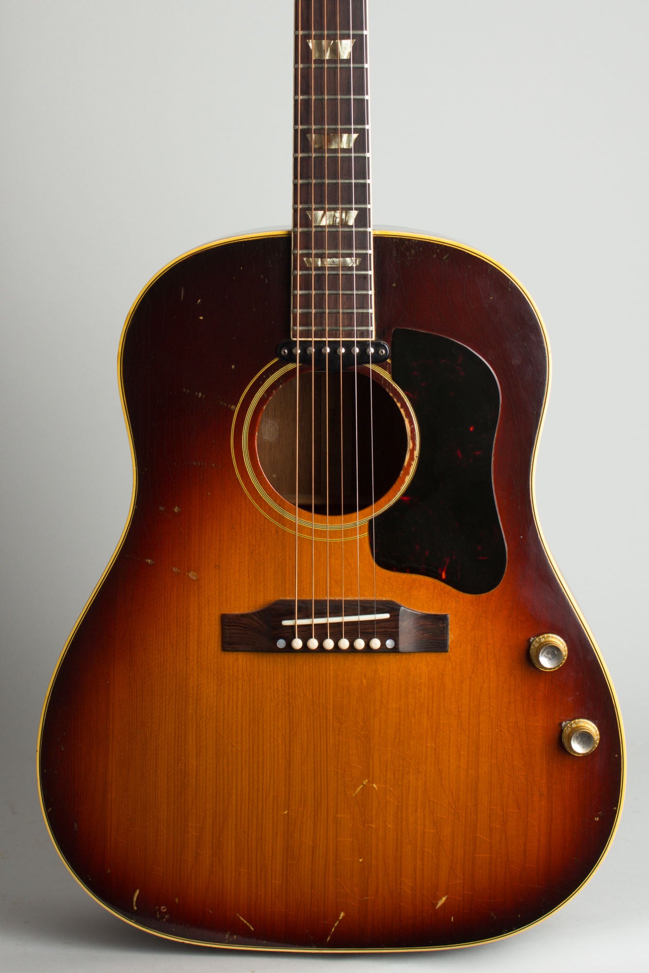 Gibson J-160E Flat Top Acoustic-Electric Guitar (1965)