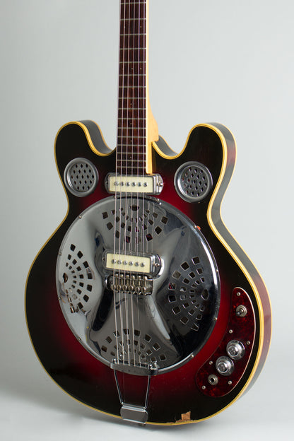 Mosrite Californian D-100 Owned and Used by Elliott Sharp Resophonic Electric Guitar (1967)